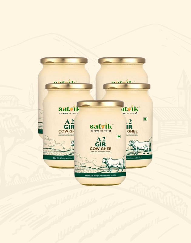 A2 Gir Cow Ghee (Pack of 5)